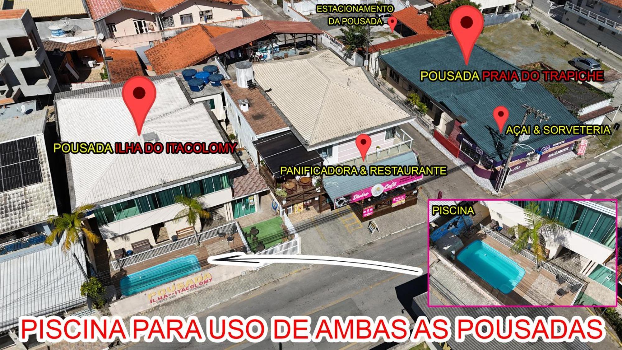 Pousada Praia Do Trapiche Penha  Buitenkant foto